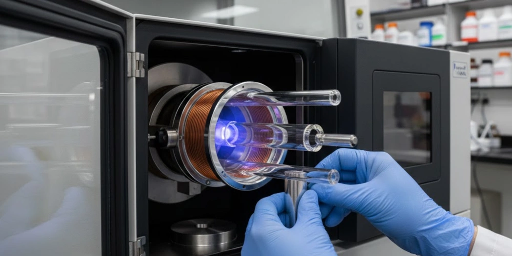 Precision-Machined Transparent Quartz Tubes for ICP Plasma Torch Assemblies