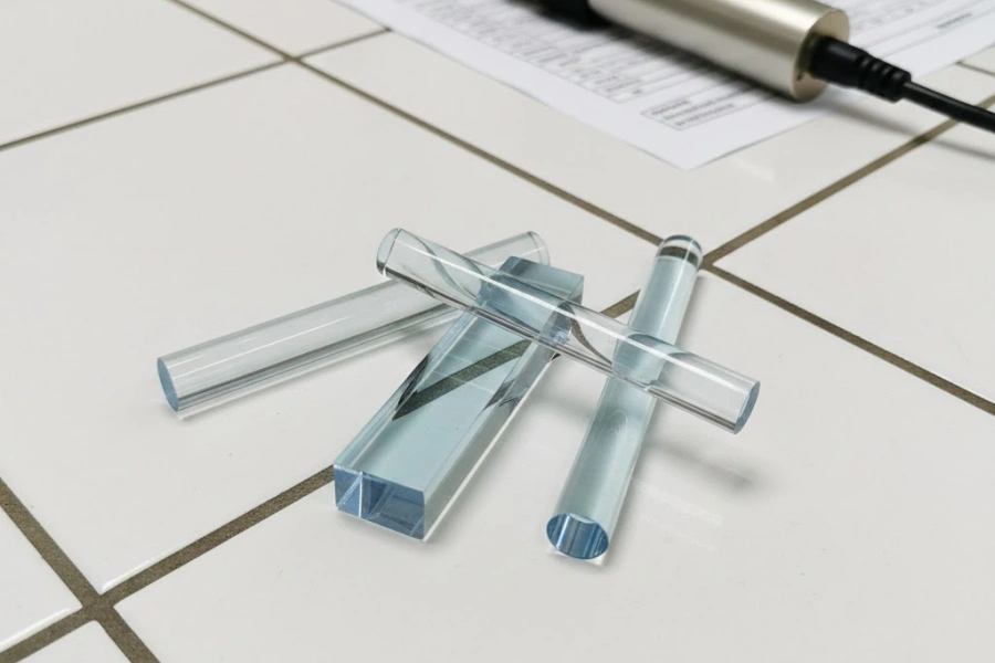 Round vs Square Fused Silica Rods