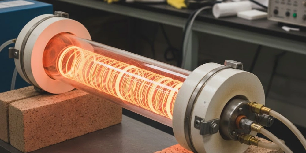 Thermally Stable Transparent Quartz Tubes for High-Temperature Industrial Tube Furnaces