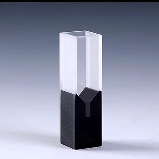 100μl Quartz Micro Cuvette with Black Walls and Black Cap 100μl Quartz Micro Cuvette with Black Walls and Black Cap