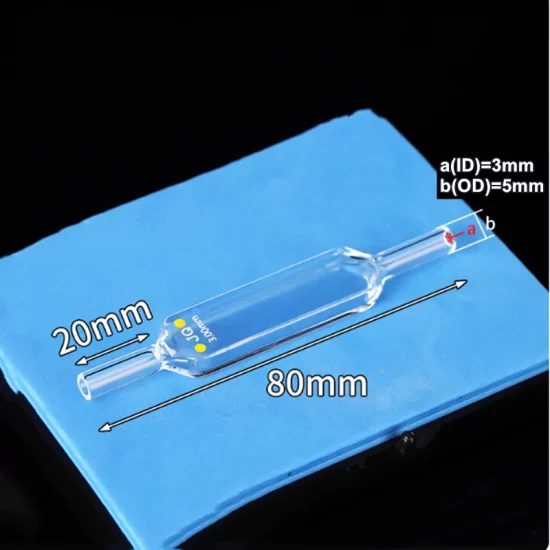 Кварцевая проточная кювета объемом 1050 мкл, четыре оптических окна