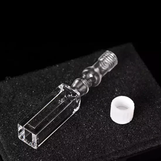 1750μl Quartz Micro Cuvette with Screw Cap 1750μl Quartz Micro Cuvette with Screw Cap