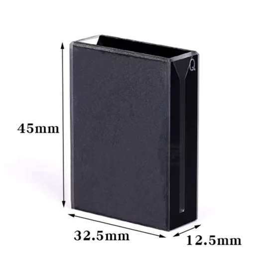 2100μl Slanted Top Quartz Cuvette with Black Walls 2100μl Slanted Top Quartz Cuvette with Black Walls