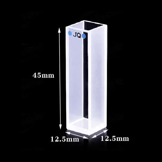 3.5ml UV Standard Quartz Cuvette Sample Cell Level Bottom with Lid 3.5ml UV Standard Quartz Cuvette Sample Cell Level Bottom with Lid