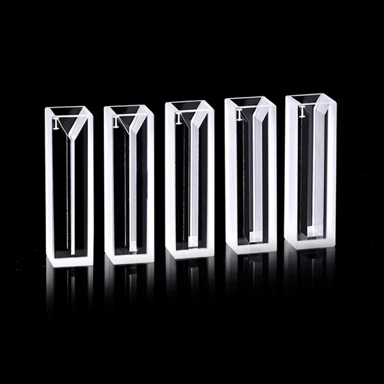 350ul, 700ul, 1.05ml, 1.4ml, 1.75ml Quartz Infrared Micro Cuvette 350ul, 700ul, 1.05ml, 1.4ml, 1.75ml Quartz Infrared Micro Cuvette