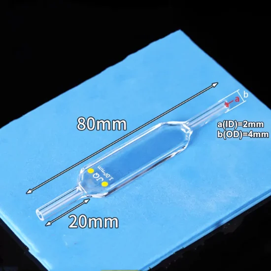 Кварцевая проточная кювета на 35 мкл, длина пути 1 мм