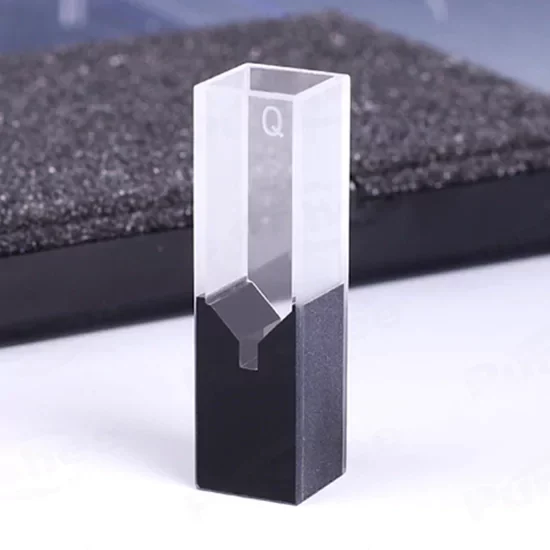 50μl Quartz Micro Cuvette with Black Walls and Black Cap 50μl Quartz Micro Cuvette with Black Walls and Black Cap