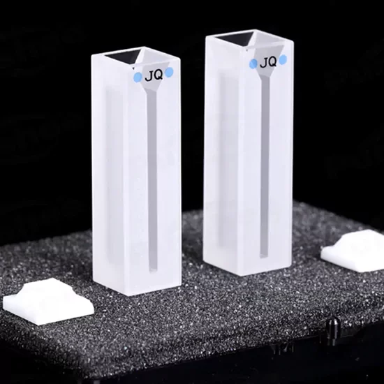 700μl Frosted Quartz Micro Cuvette with Lid 700μl Frosted Quartz Micro Cuvette with Lid
