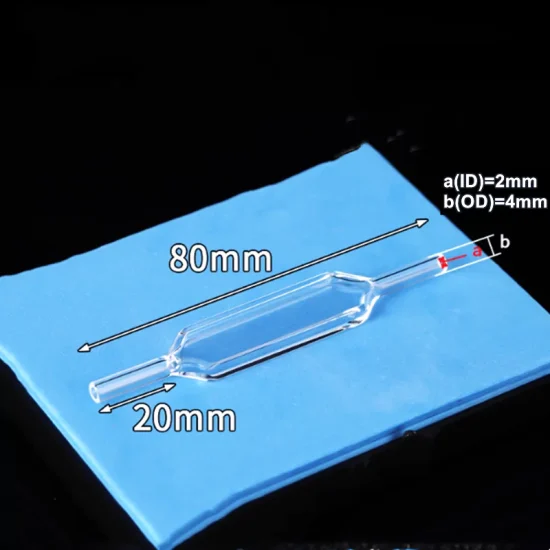 Кварцевая проточная кювета объемом 700 мкл, четыре оптических окна