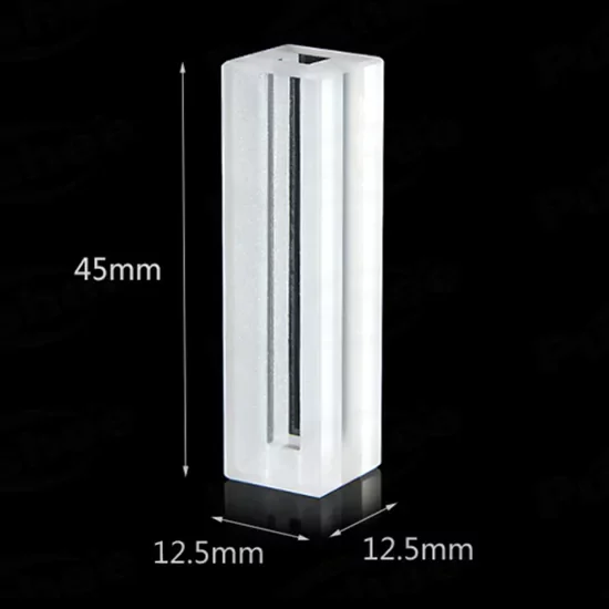 Micro Quartz UV Cuvette Cell 2 Polished Sides with Lid Micro Quartz UV Cuvette Cell 2 Polished Sides with Lid