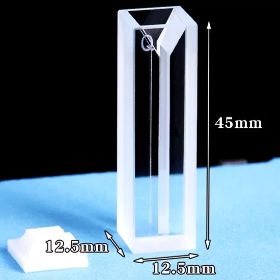 700μl Fused Quartz Micro UV Cuvette with Lid 700μl Fused Quartz Micro UV Cuvette with Lid