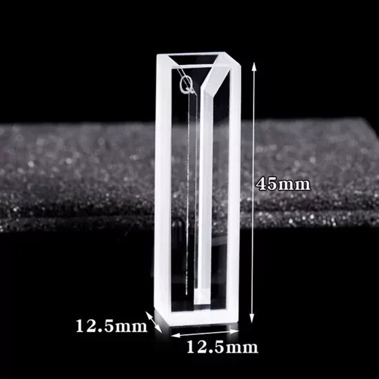 1050μl Fused Quartz Micro UV Cuvette with Lid 1050μl Fused Quartz Micro UV Cuvette with Lid