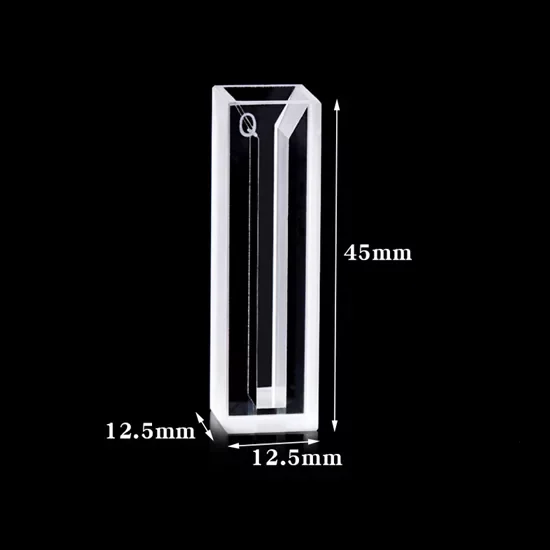 1400μl Fused Quartz Micro UV Cuvette with Lid 1400μl Fused Quartz Micro UV Cuvette with Lid