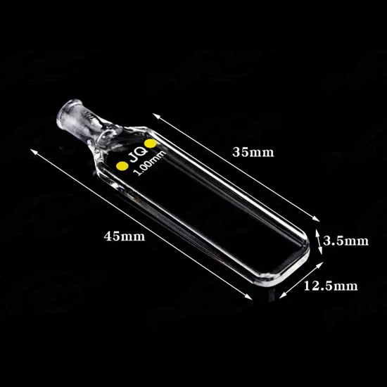 350μl Quartz Cuvette Cell with PTFE Stopper 350μl Quartz Cuvette Cell with PTFE Stopper