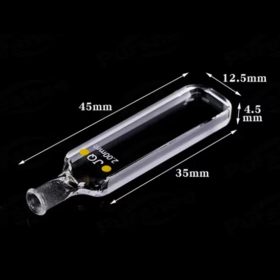 700μl Quartz Cuvette Cell with PTFE Stopper 700μl Quartz Cuvette Cell with PTFE Stopper