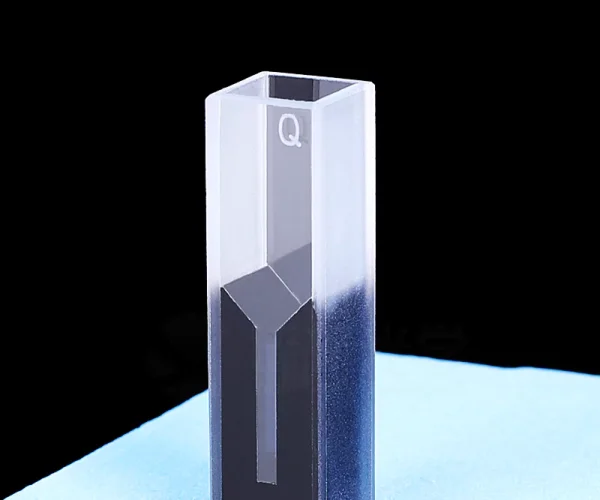 Cross-Talk Minimizing Quartz Micro Cuvette with Black Walls and Black Caps Cross-Talk Minimizing Quartz Micro Cuvette with Black Walls and Black Caps