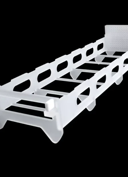 Custom quartz boat support for high temperature diffusion furnace Custom quartz boat support for high temperature diffusion furnace