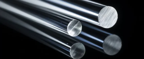 Fused Quartz Rod with Superior Chemical & Thermal Properties Fused Quartz Rod with Superior Chemical & Thermal Properties