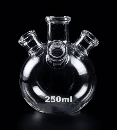 High temperature reaction in quartz flask High temperature reaction in quartz flask