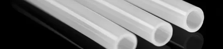 Opaque Quartz Glass Tube Opaque quartz tube delivers 1,450°C thermal resilience.