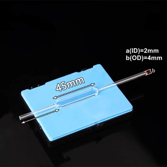 Кварцевая проточная кювета, длина пути 1 мм