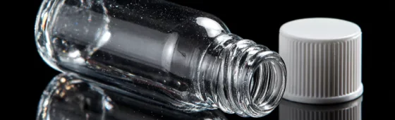 Quartz Reagent Bottle with Screw Cap Quartz Reagent Bottle with Screw Cap