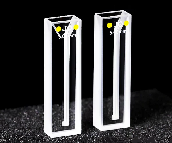 Sample-Efficient Quartz Micro Cuvettes for Biochemical Assays Sample-Efficient Quartz Micro Cuvettes for Biochemical Assays