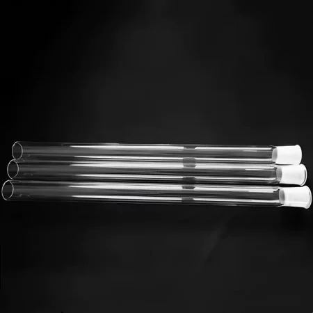 Vacuum system utilizing ground joint quartz tubes for high-purity gas handling Vacuum system utilizing ground joint quartz tubes for high-purity gas handling