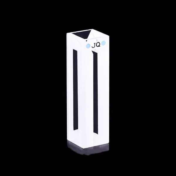 precision matched frosted quartz micro cuvette with lids for absorbance tests precision matched frosted quartz micro cuvette with lids for absorbance tests