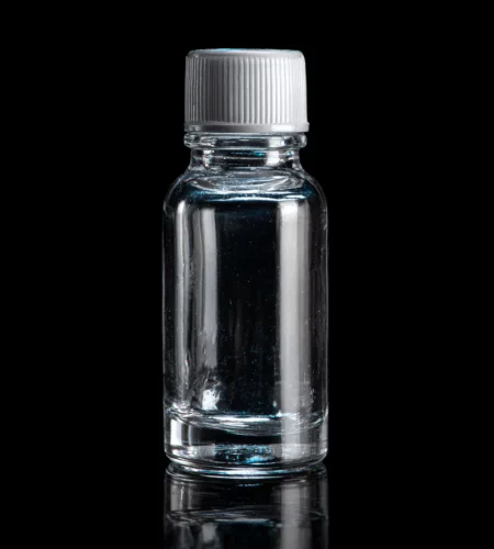 quartz container with threaded neck quartz container with threaded neck